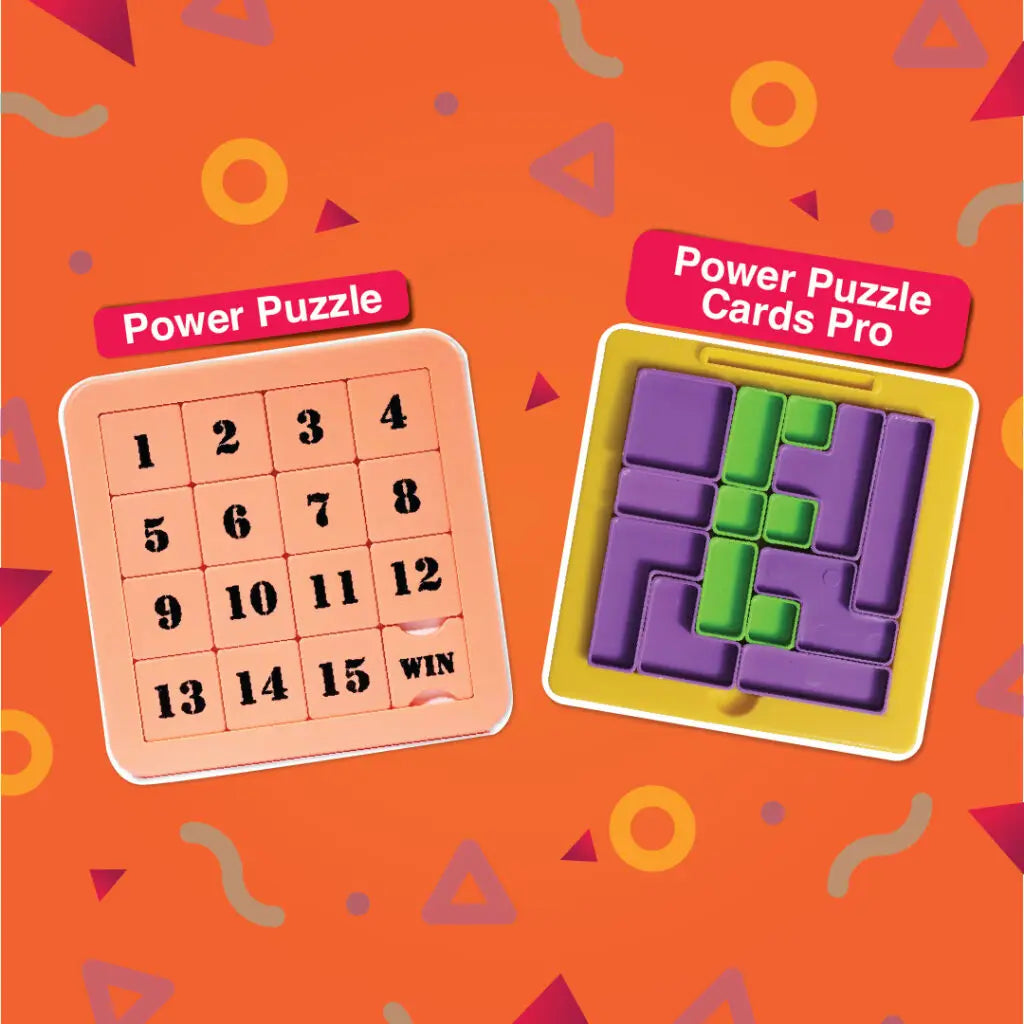 Sashakt number puzzle and colourful shape puzzle