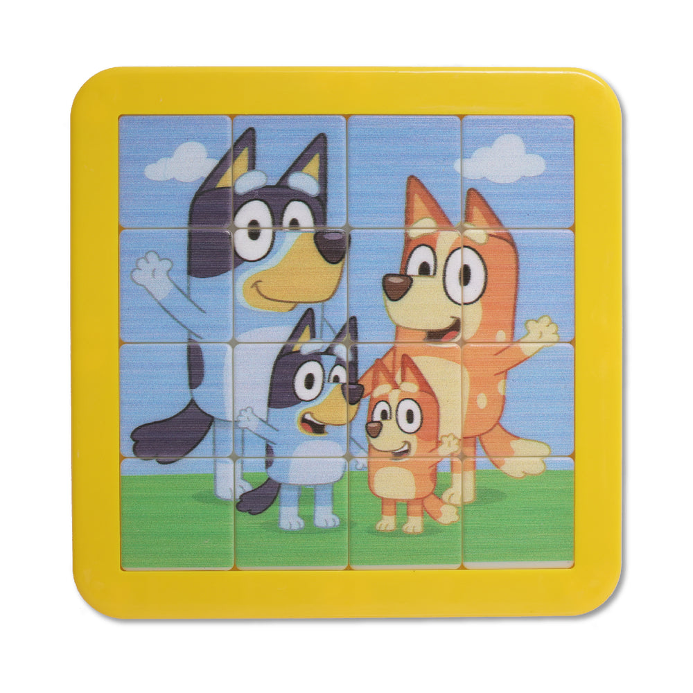 PuzzleSmart Bluey Sliding Puzzle Toy for Kids | Educational Brain Teaser Game | Improves Focus, Memory & Problem-Solving Skills | Fun Learning Toy for Boys & Girls (Age 3+)