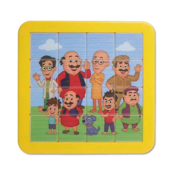 PuzzleSmart Motu Patlu Sliding Puzzle