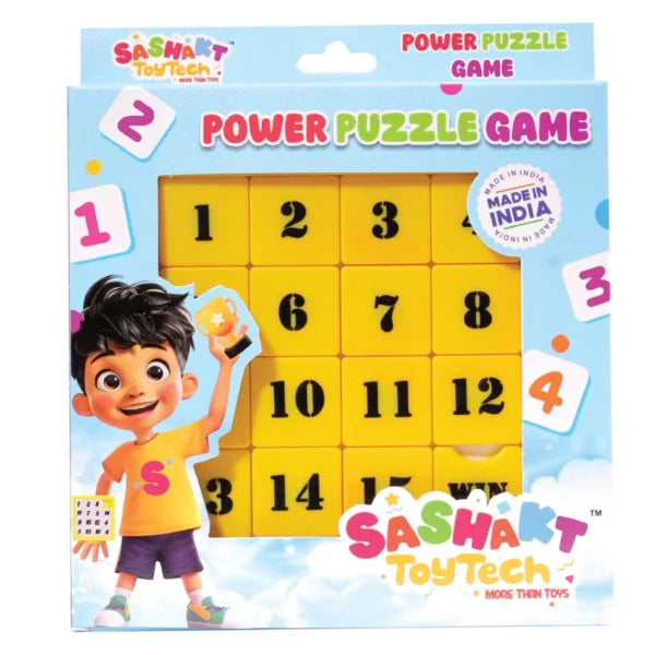 Sashakt Toytech Power Puzzle Game – Yellow