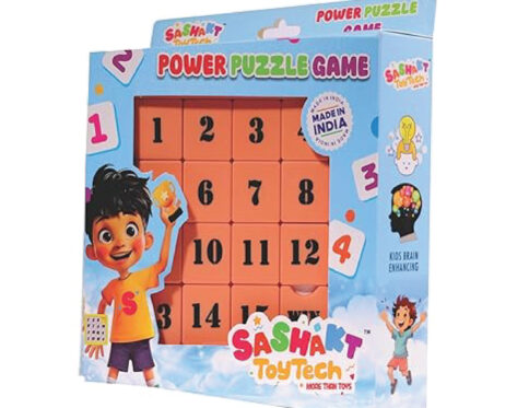 Sashakt Toytech Power Puzzle Game – Pink