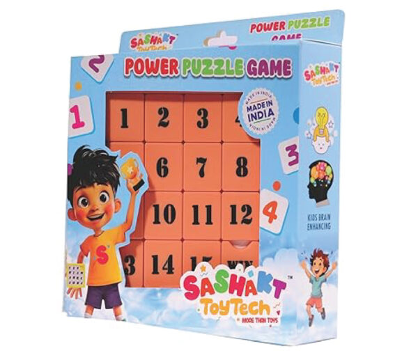 Sashakt Toytech Power Puzzle Game – Pink