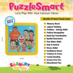 PuzzleSmart Bluey Sliding Puzzle Toy for Kids | Educational Brain Teaser Game | Improves Focus, Memory & Problem-Solving Skills | Fun Learning Toy for Boys & Girls (Age 3+) - Image 2