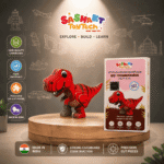 Sashakt Toytech 3D Dinosaur Puzzle – Green Stegosaurus | DIY Educational Toy for Kids & Adults | Brain Development, Hand-Eye Coordination | Eco-Friendly Cardboard Model Kit - Image 9
